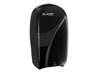Putu ziepju turētājs Lucart Identity, Touch Free, melns, 900ml