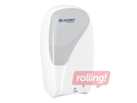 Putu ziepju turētājs Lucart Identity, Touch Free, balts, 900ml