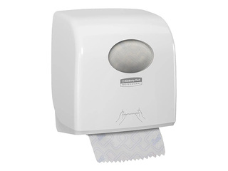 Paper towel roll dispenser Kimberly-Clark, Aquarius Slimroll, plastic, white