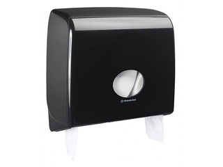 Toilet paper dispenser Kimberly-Clark Aquarius, Jumbo Non-Stop, plastic, black