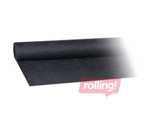 Paper tablecloth in roll, 1.2 x 8 m, black