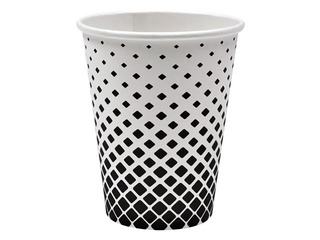 Pabertopsid trükimustriga, ø80mm, 250ml, 50 tk.