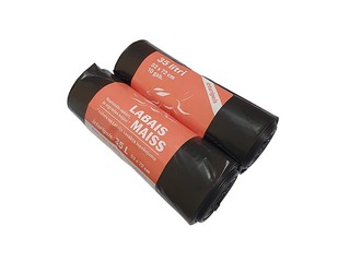 Prügikotid Labais Maiss, 35 l, 33 mikronit, 10 tk, must