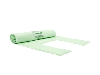 Waste bags BioBag, green, compostable, 15μm, 20l, 25 pcs.
