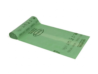 Waste bags BioBag, compostable, 17μm, green, 80l, 20 pcs. 