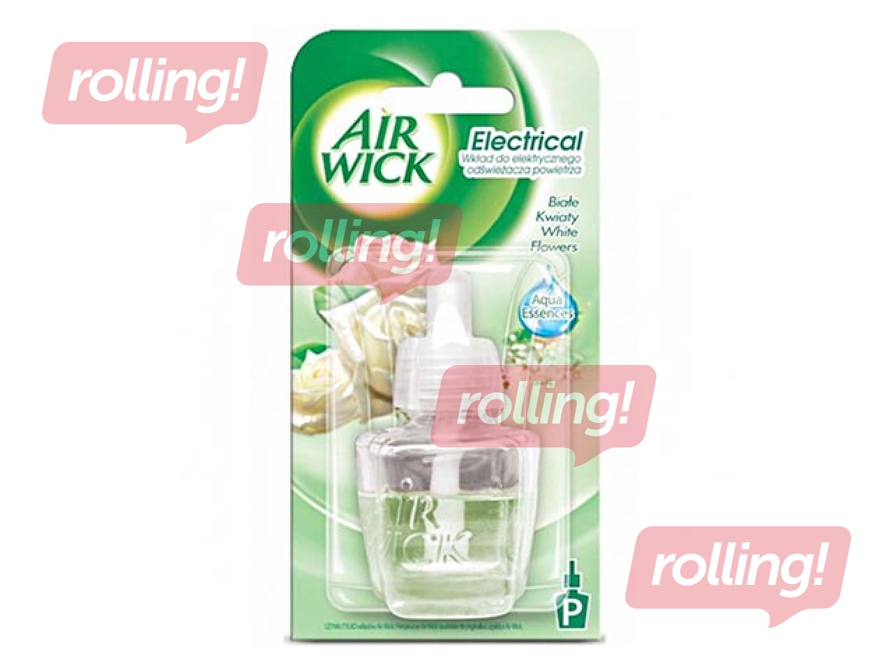 Gaisa atsvaidzinātāja rezerve Air Wick Electrical, WHITE FLOWERS, 19ml