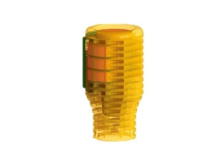 Dry air freshener refill Solid Evo Citrus Mango, yellow