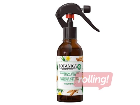 Gaisa atsvaidzinātājs Air Wick Botanica, Caribbean Vetiver & Sandalwood, 236ml