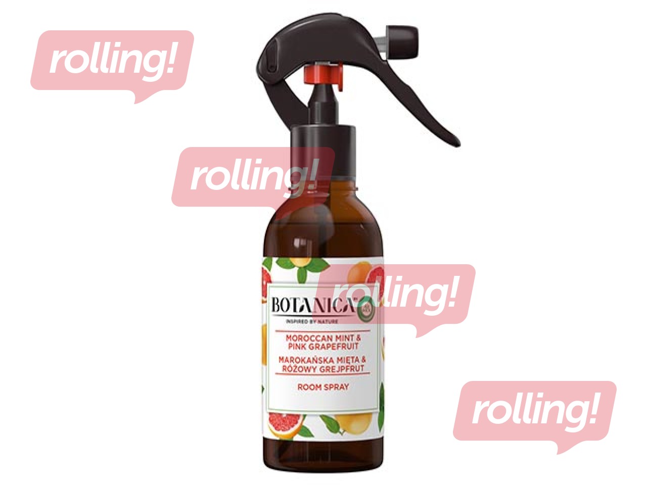 Gaisa atsvaidzinātājs Air Wick Botanica, Moroccan Mint & Pink Grapefruit, 236ml