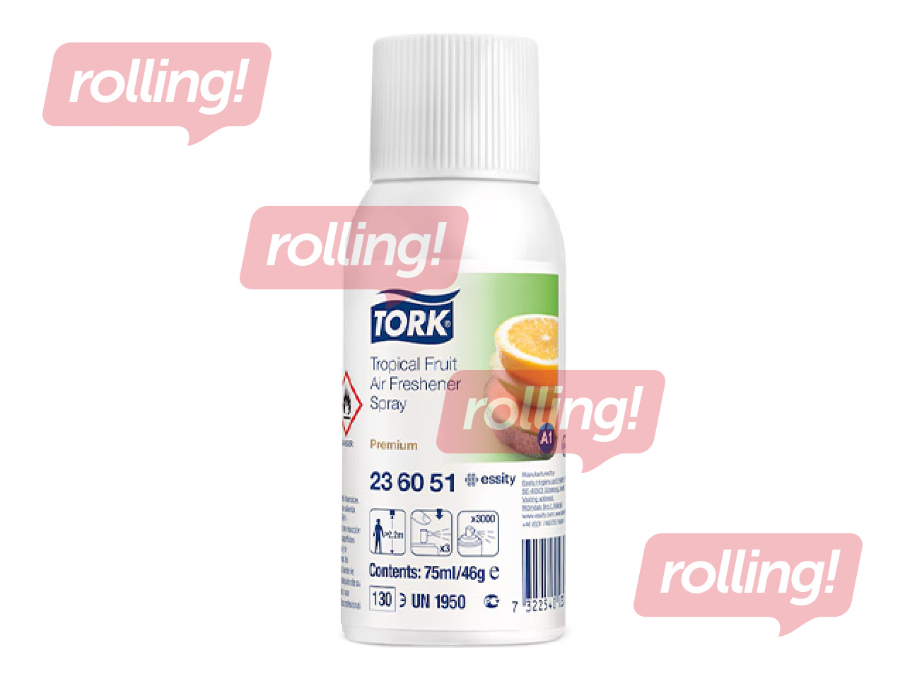 Õhuvärskendaja täide Tork A1, Fruit, 75ml