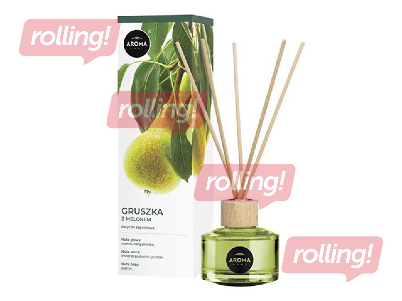 Aromātiskie kociņi Aroma Home Basic, Pear with Melon 50ml