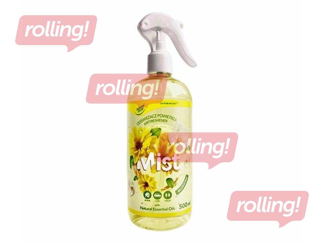 Gaisa atsvaidzinātājs aerosols Mist Natural, Dewy Blossom 500ml