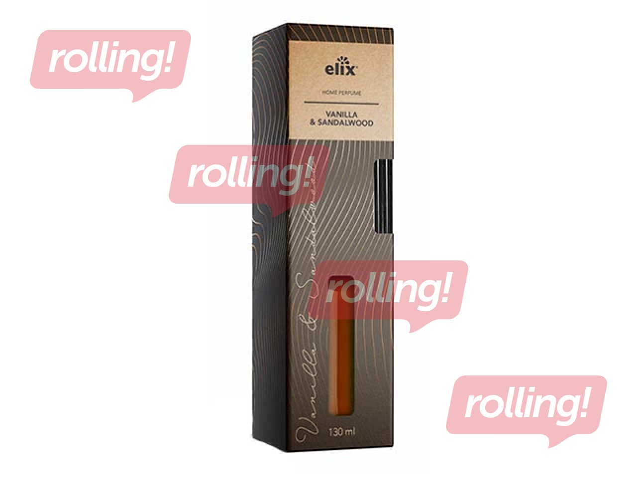 Aromātiskie kociņi Elix Home, Vanilla & Sandalwood 125 ml