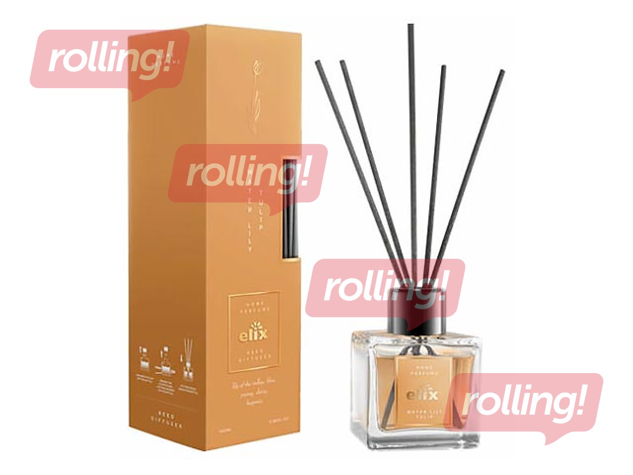 Aromātiskie kociņi HP100, Water Lily & Tulip, 100ml