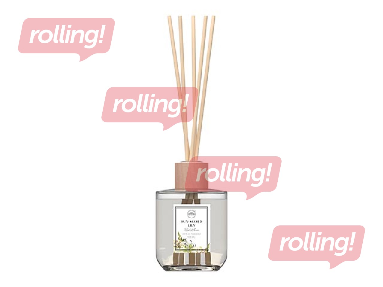 Aromātiskie kociņi Aroma Home, PERFUME, Sun-Kissed Lily, 100ml