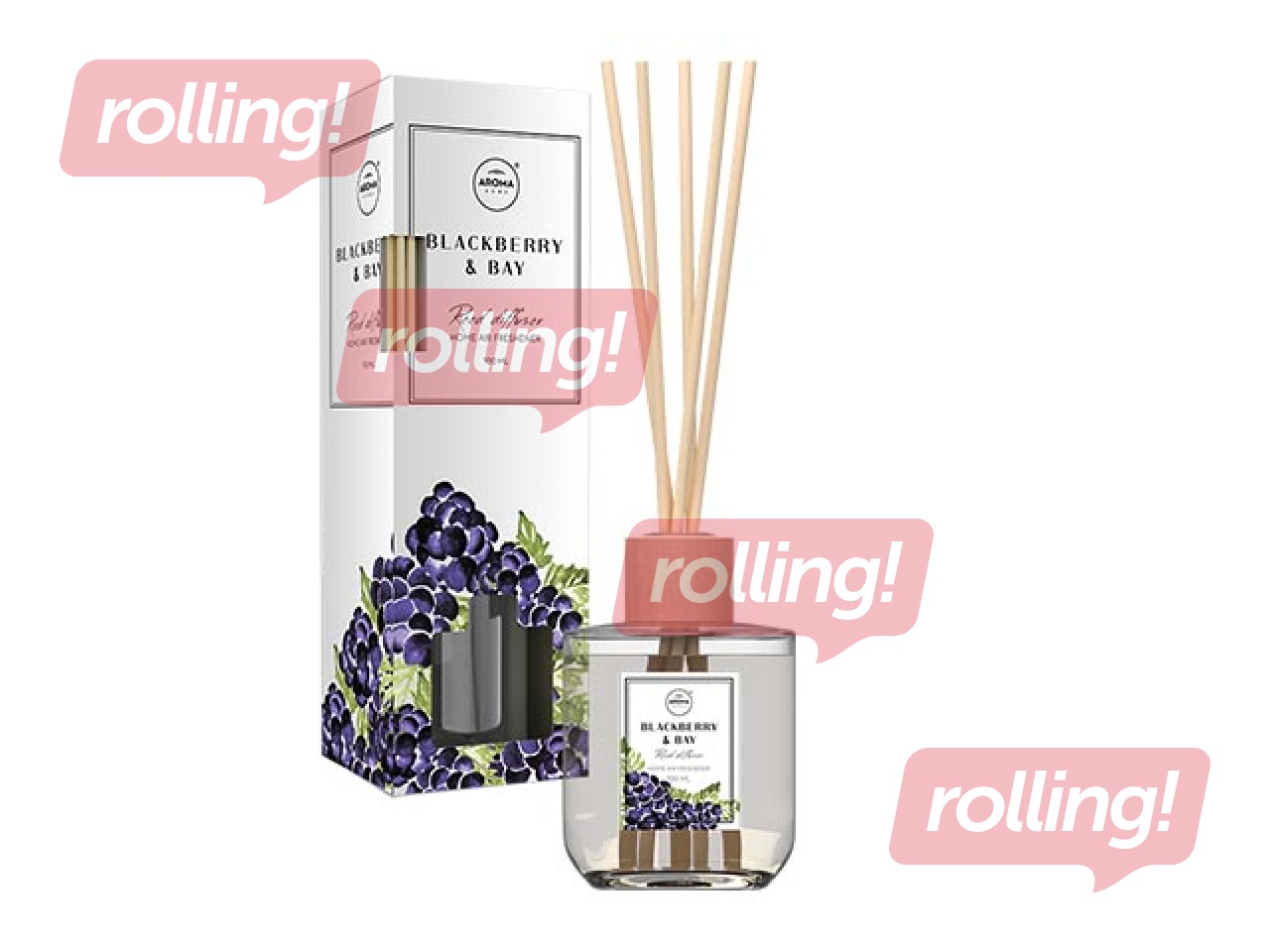 Aromatic sticks Aroma Home, PERFUME, Blackberry & Bay, 100ml