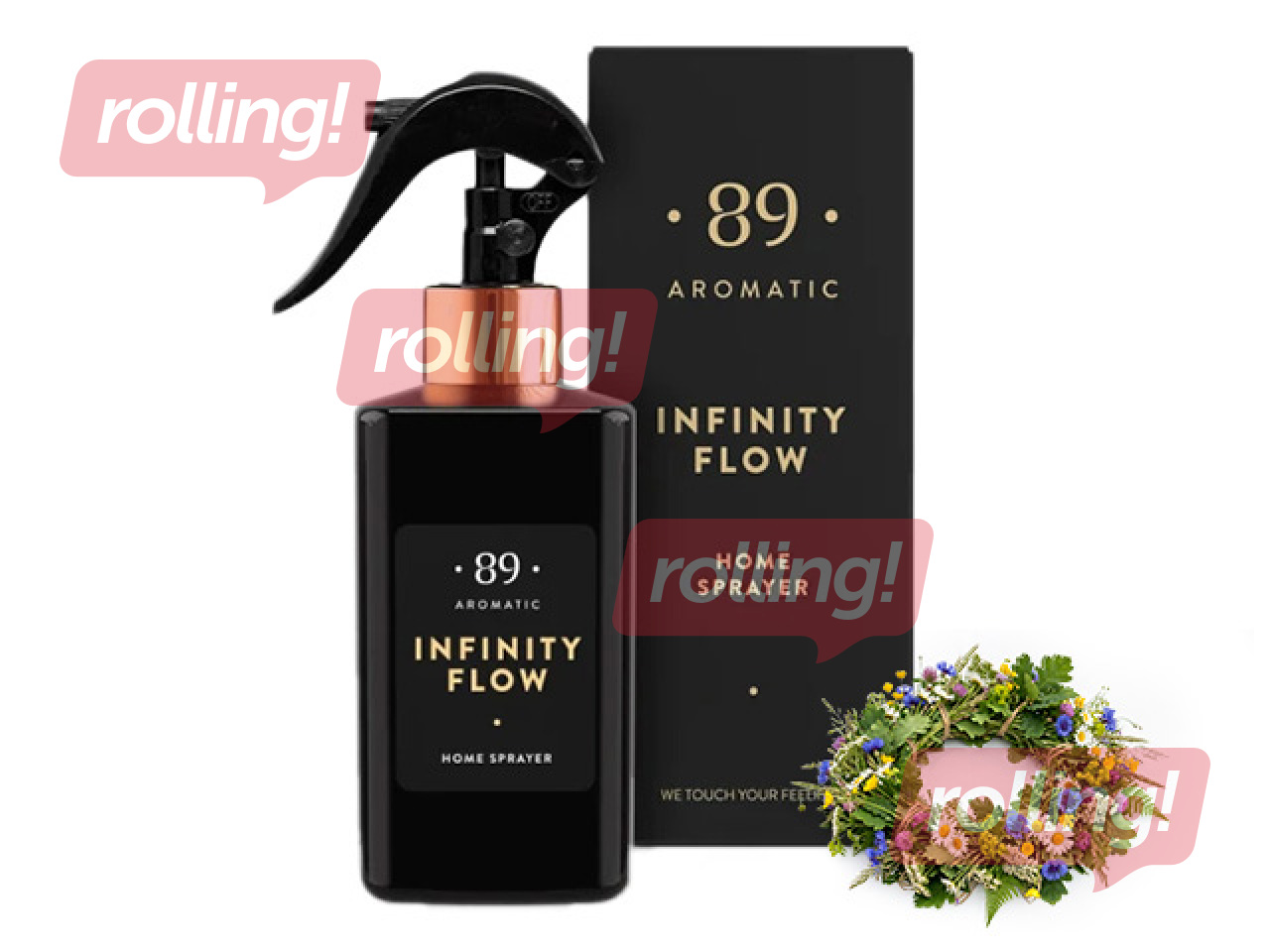 Gaisa atsvaidzinātājs Aromatic 89, Infinity Flow, 300ml +Līgo dāvana!