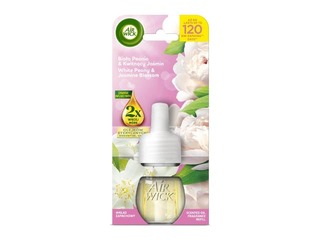 Gaisa atsvaidzinātāja rezerve  Air Wick Electrical, White Peony & Jasmine Blossom, 19ml