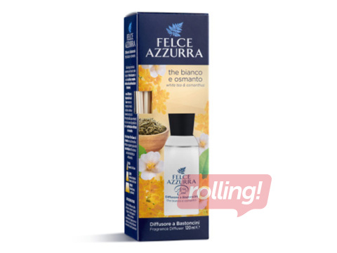 Scented sticks Felce Azzurra, White Tea & Osmanthus, 120ml