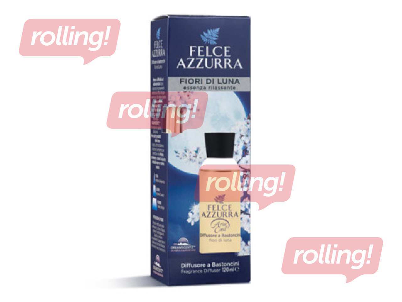 Aroomipulgad Felce Azzurra, Moon Flower, 120ml
