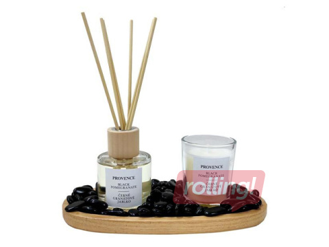 Komplekt Provence Pomegranate, lõhnakepid 50ml ja küünal 6.5cm