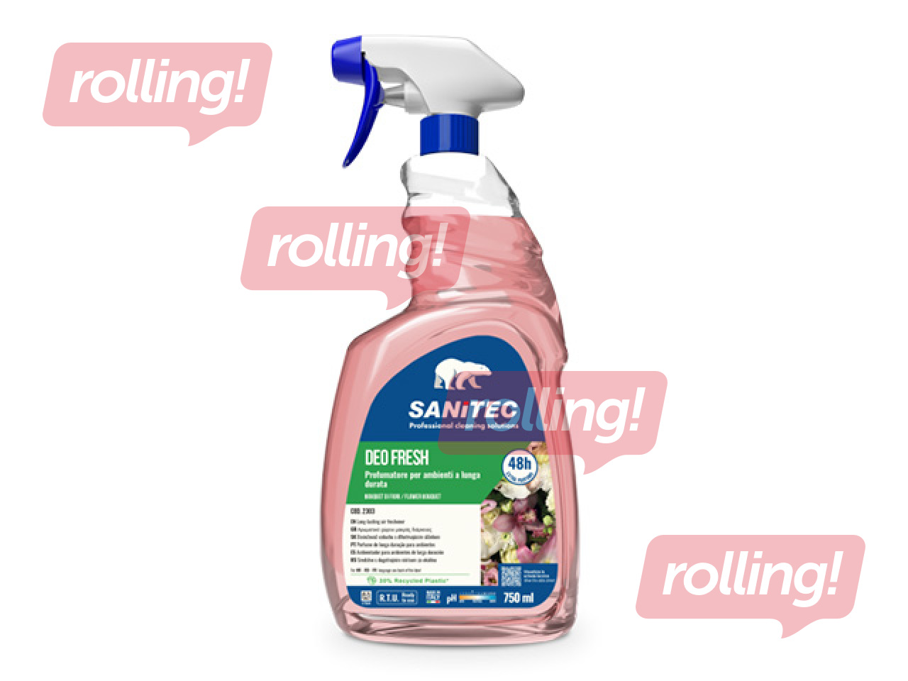 Освежитель воздуха Sanitec, Deo Fresh, Bouquet Di Flori, 750мл