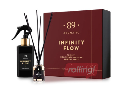 Набор Aromatic 89 для дома, ароматические палочки и спрей, Infinity Flow