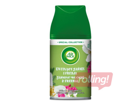 Gaisa atsvaidzinātāja rezerve Air Wick Fresh Matic, Jasmine Bloom & Freesia, 250ml