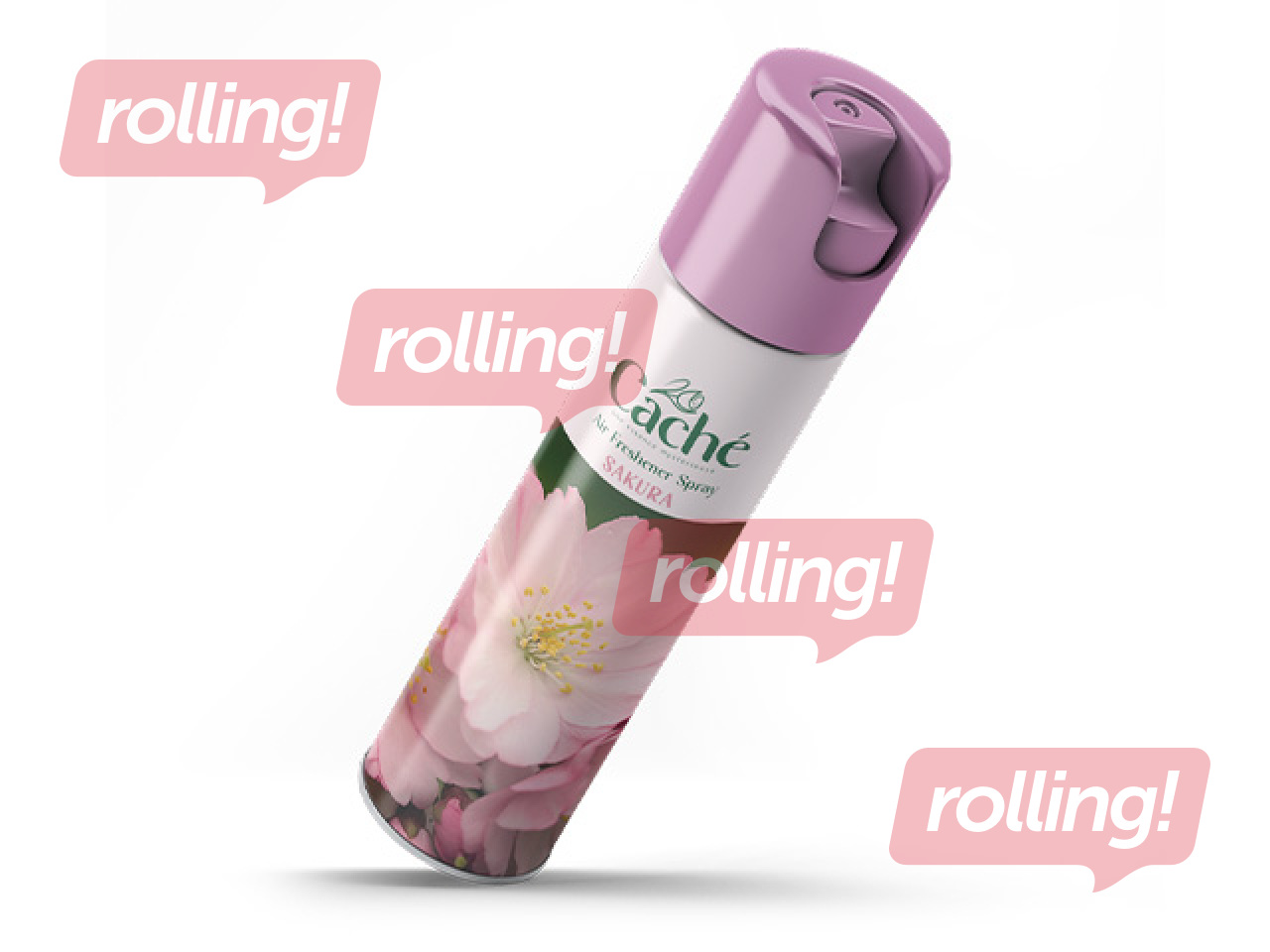 Gaisa atsvaidzinātajs Cache, Sakura, 300ml