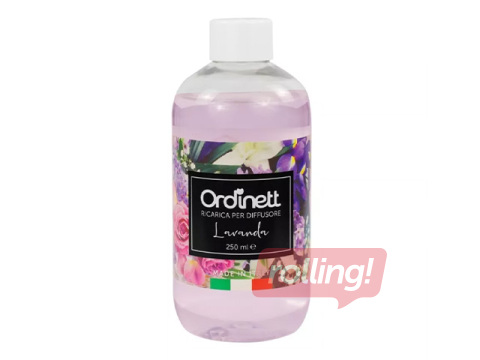 Aromātisko kociņu difuzora papildinājums Ordinett, lavanda, 250ml