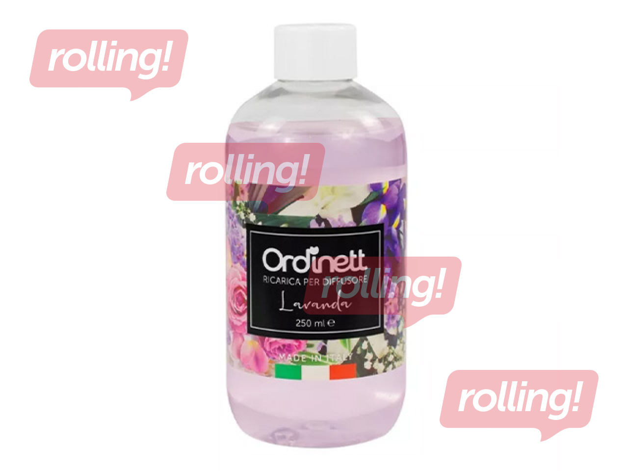 Aromātisko kociņu difuzora papildinājums Ordinett, lavanda, 250ml