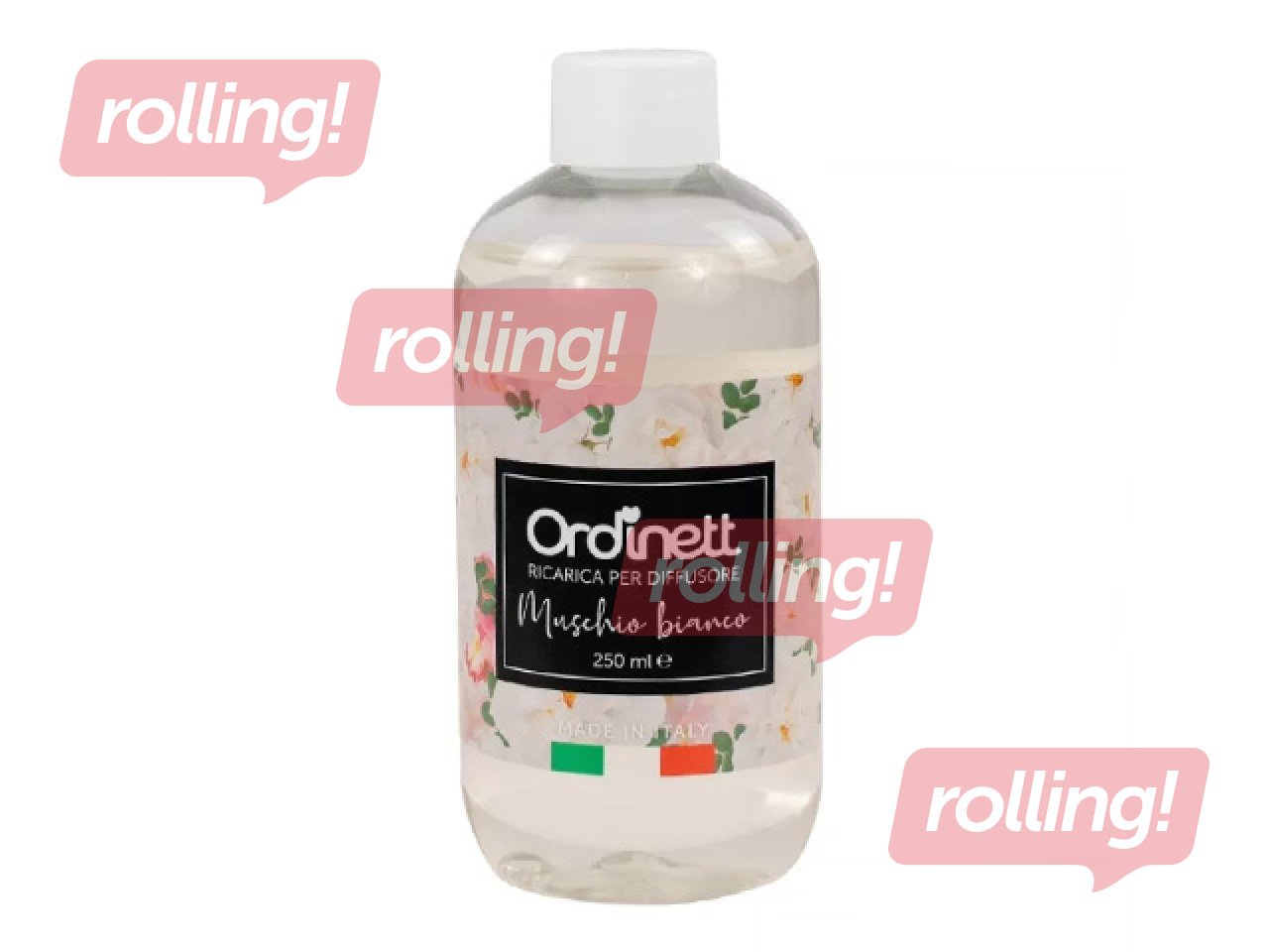 Aromātisko kociņu difuzora papildinājums Ordinett, baltais muskuss, 250ml