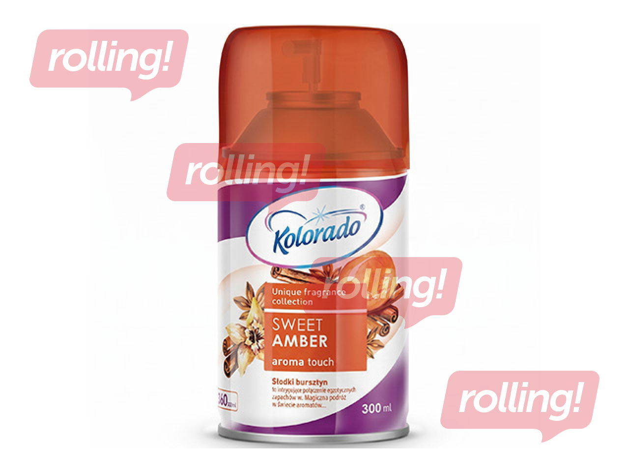 Gaisa atsvaidzinātājs Kolorado Aroma Touch Sweet Amber, 300ml