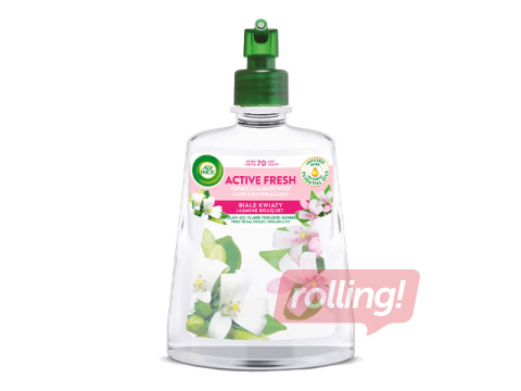 Gaisa atsvaidzinātaja rezerve Air Wick, Active Fresh, Jasmine Boquet, 228ml