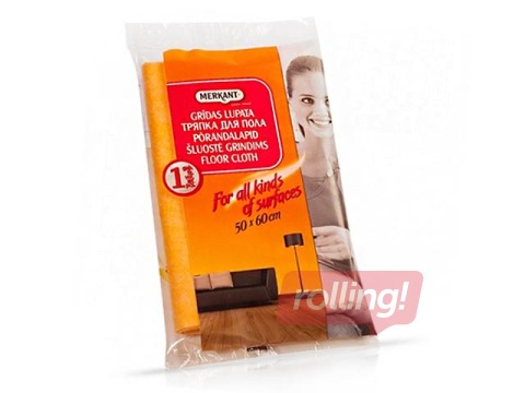 Grīdas lupata Merkant, 50 x 60 cm, oranža