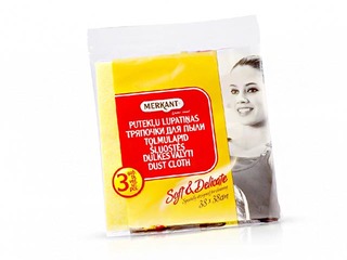 Merkant dust cloths, 38 x 38 cm, 3 pcs.