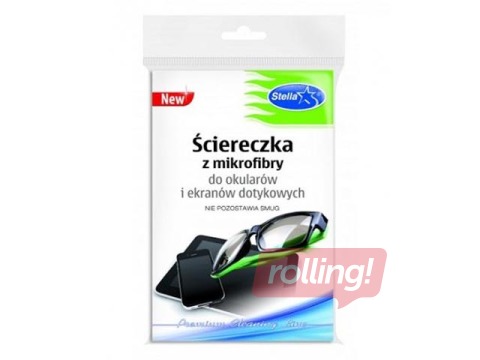 Mikrofibras drāna optikai 18 x 16 cm, 1gb