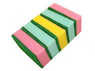 Sponges for dish washing Toro MAXI 6 x 9 x 3 cm, 5 pcs