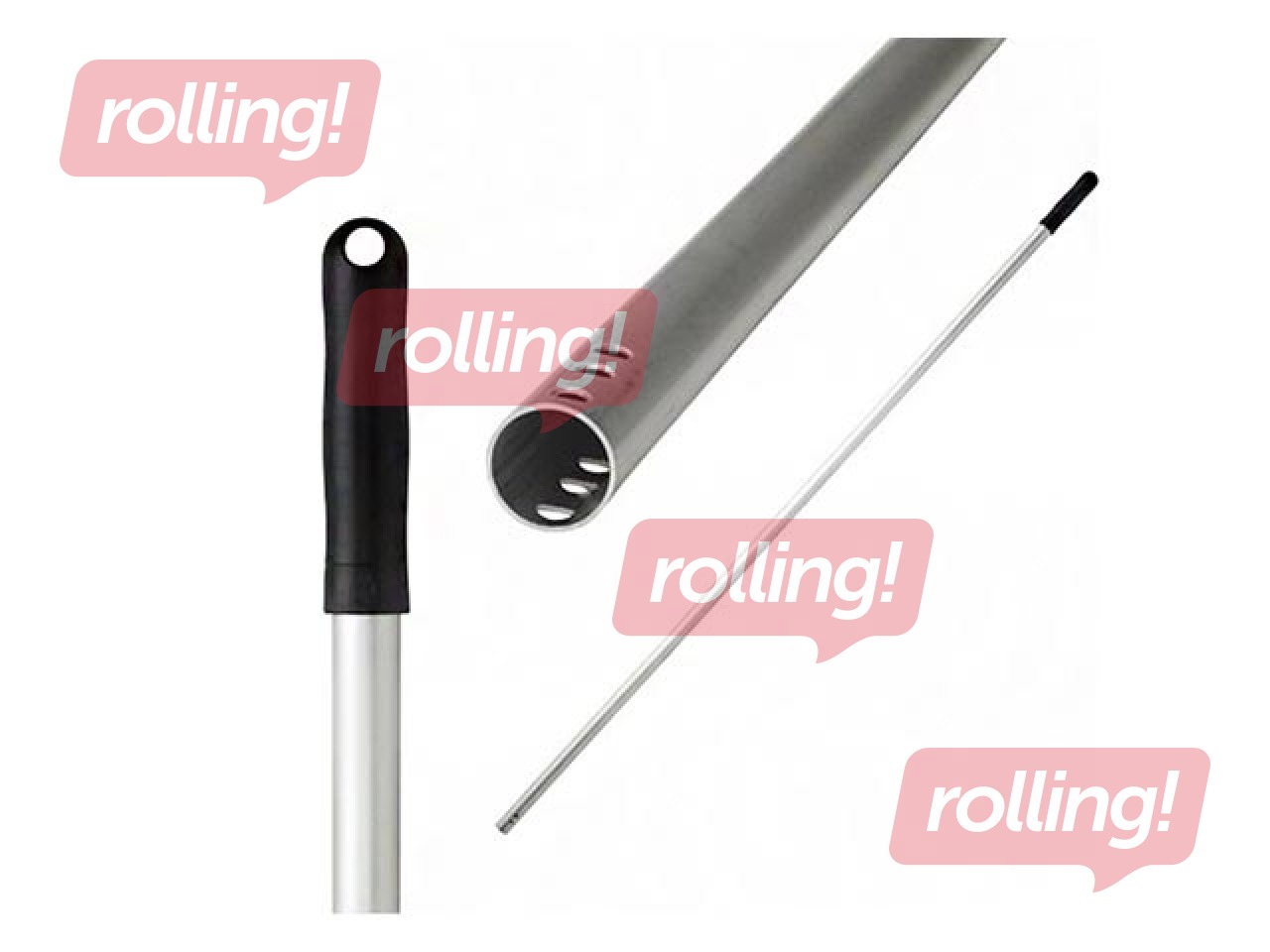 Aluminium handle, 150cm