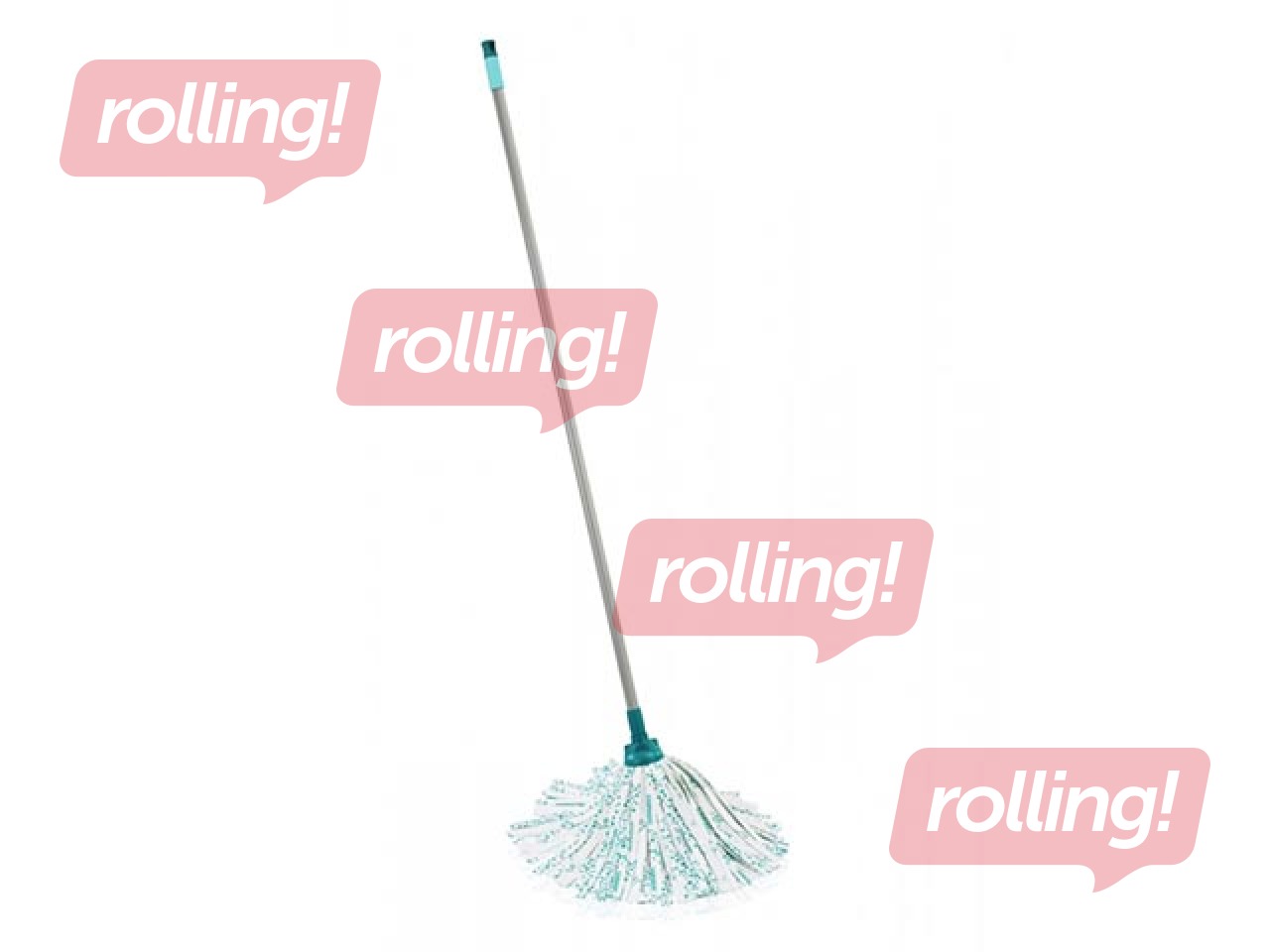 Mops Leifheit Classic Mop, ar kātu, 118cm