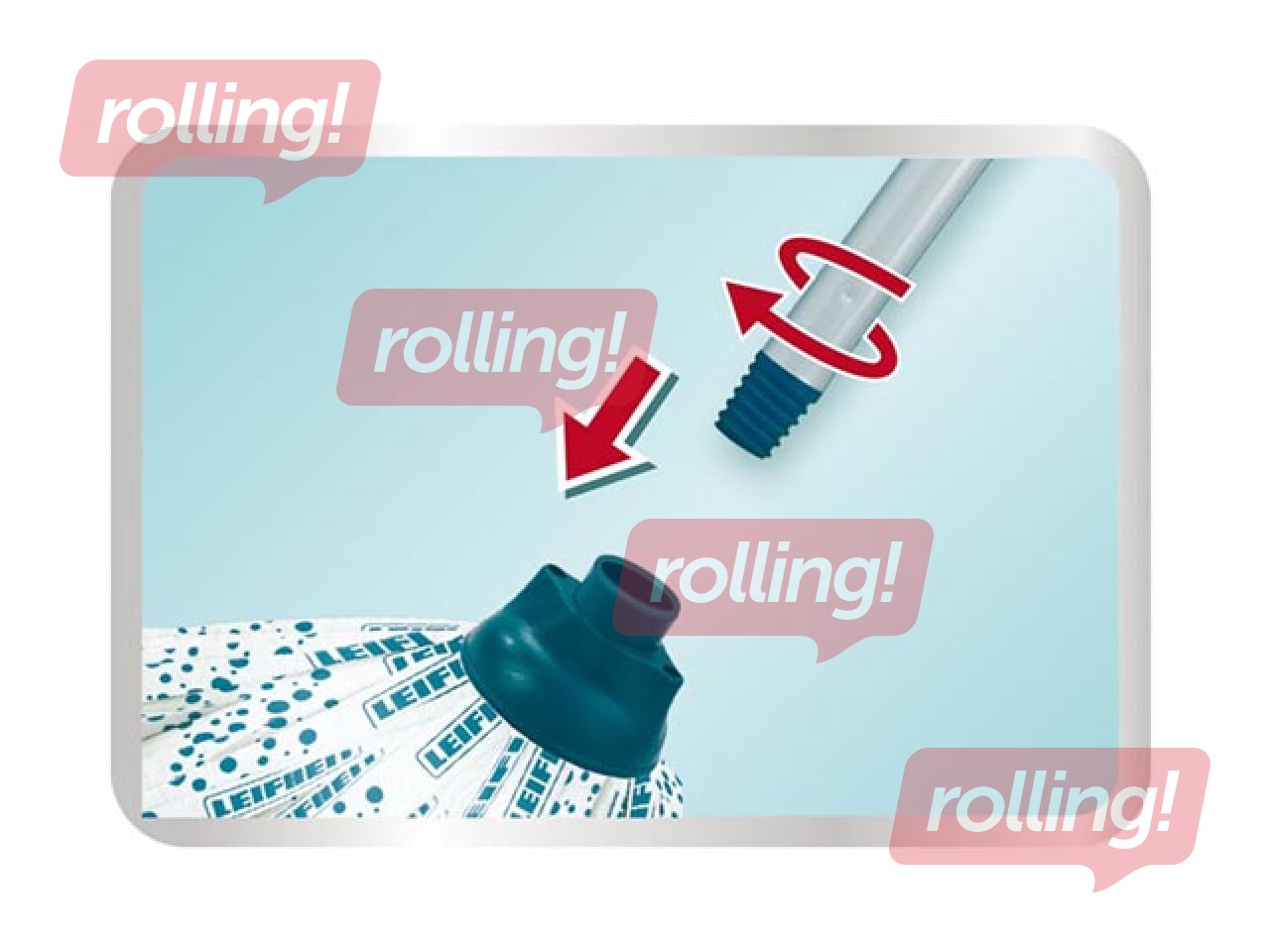 Replaceable mop LEIFHEIT Classic Mop viscose