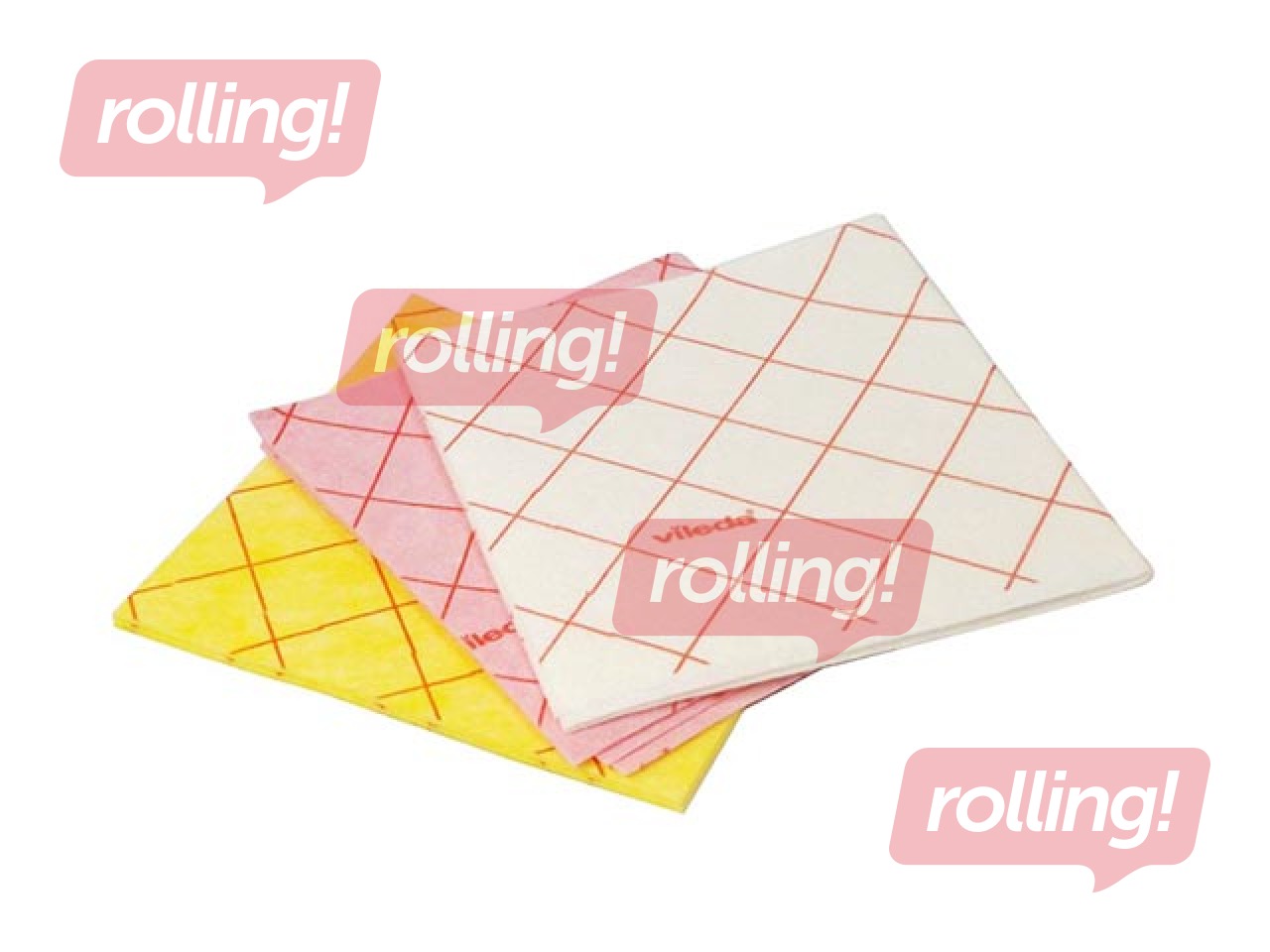 Mitrumu uzsūcošā lupatiņa VILEDA, 3 gab.