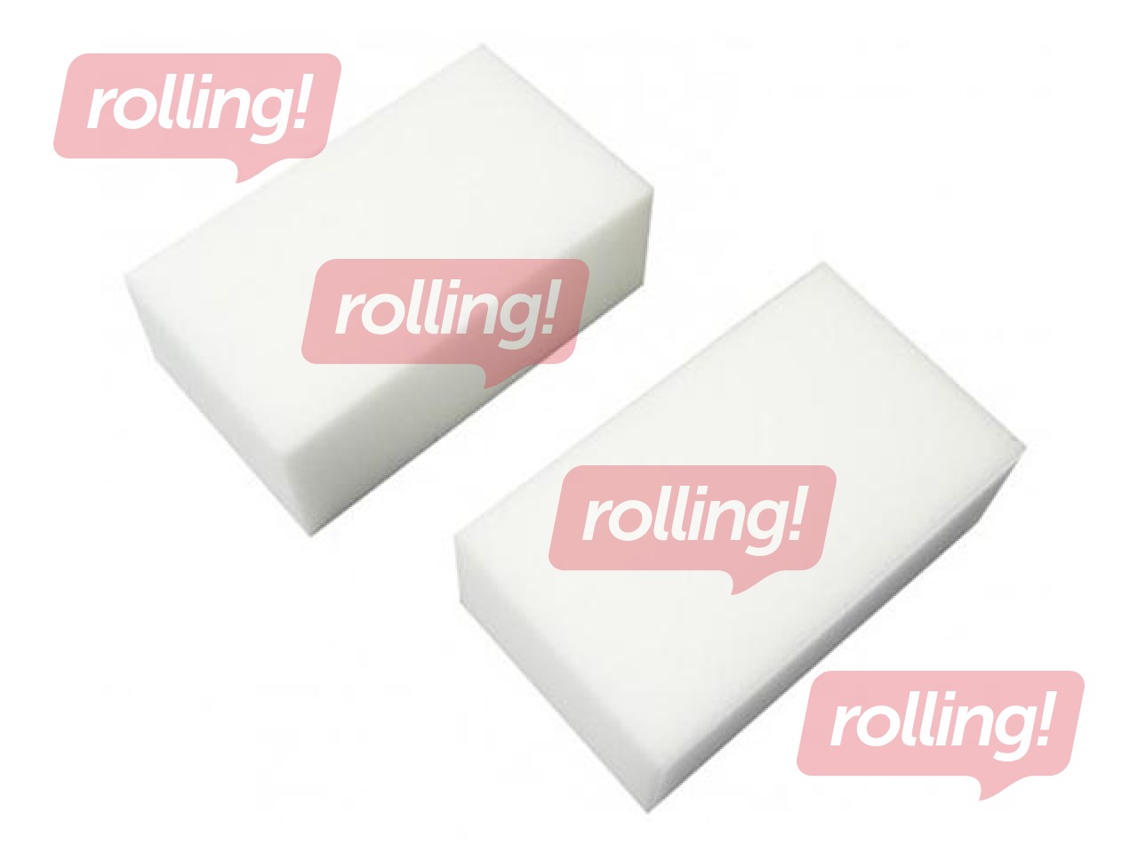 Melamīna sūklis Multi, 10 x 6.5 x 2.5 cm, 12 gab.