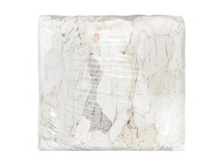 Tehniskās lupatas, negrieztas, baltas, 10kg