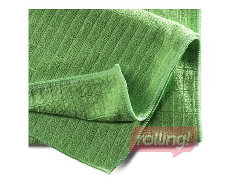 Mikrošķiedras grīdas lupata, zaļa, 1gab.