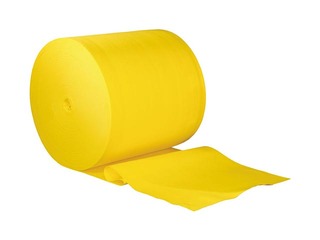 Floor cloth in a roll, yellow, width 60cm, 150 m