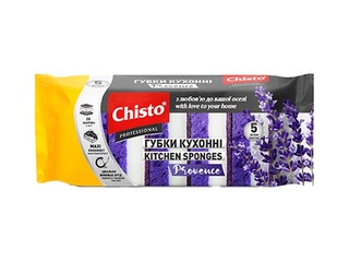Dishwashing Sponges Chisto, Provence, 105x65x45mm, 5 pcs.