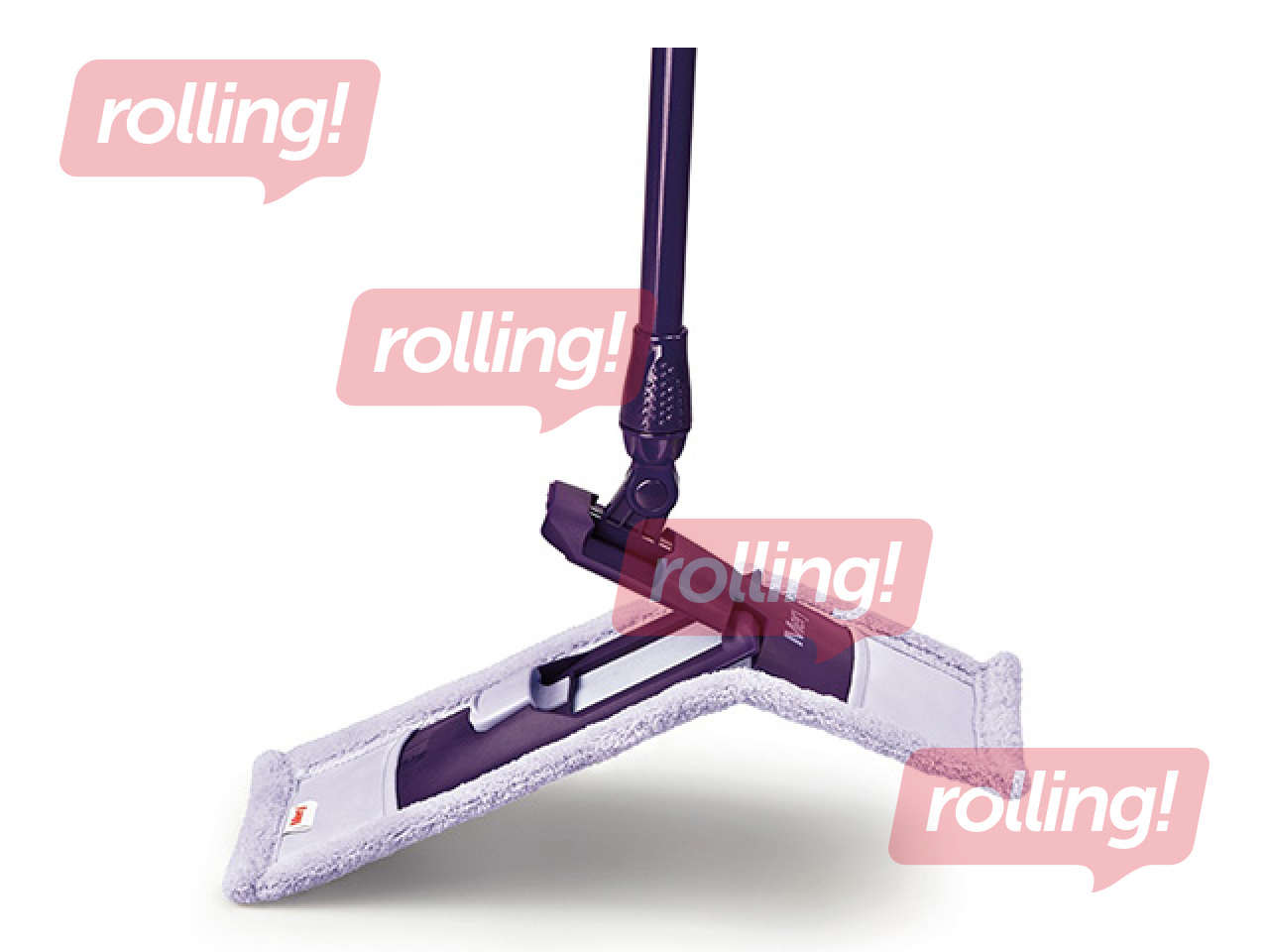 Mopa turētājs Mery ar teleskopisku kātu un apmaiņas mopu, 45cm