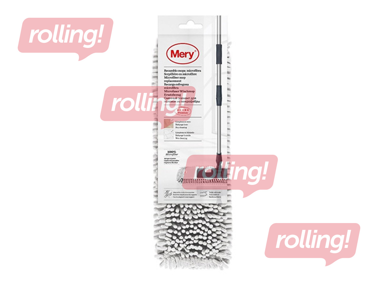 Mopp Mery, Premium, mikrokiust, 45cm