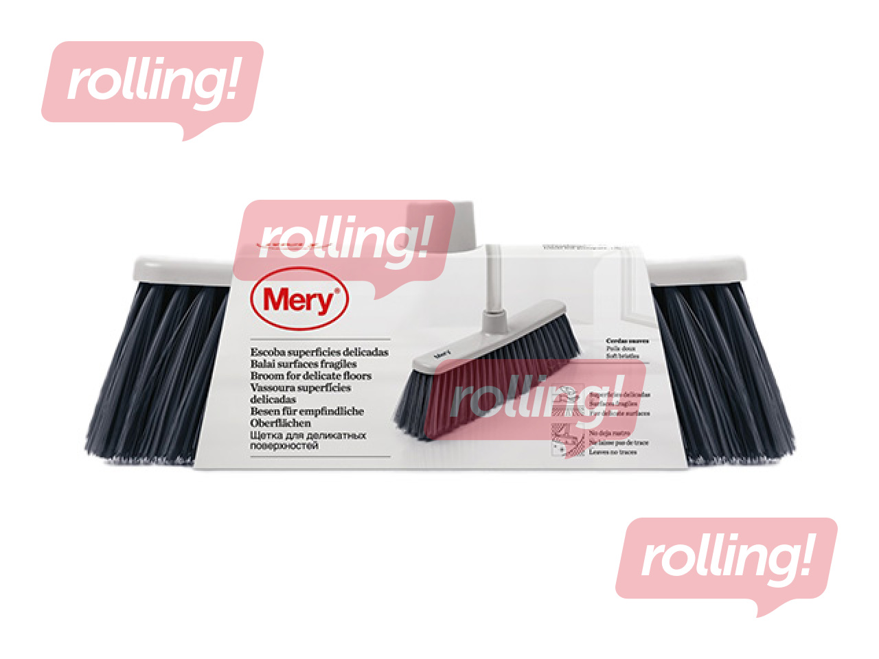 Grīdas birste Mery, mīksta, 26cm